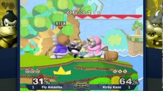 The Big House 2  Fly Amanita Ice Climbers Vs KirbyKaze Sheik Fox  Losers Quarters [upl. by Mairym258]