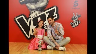 Entrevistamos a Melani y Melendi tras ganar la cuarta edición de La Voz Kids [upl. by Tyoh]