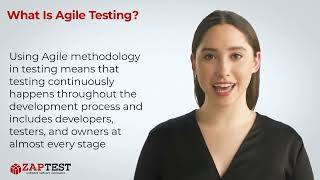 What Is Agile Testing [upl. by Ellezig]