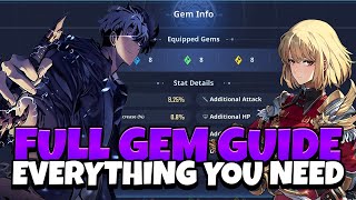 GEM GUIDE BEST ONES HOW TO GET THEM amp MORE Solo Leveling Arise [upl. by Enoval228]