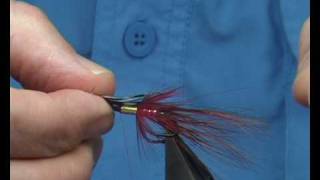 Tying the Ayrshire Red Shrimp Salmon Fly with Davie McPhail [upl. by Nenerb]