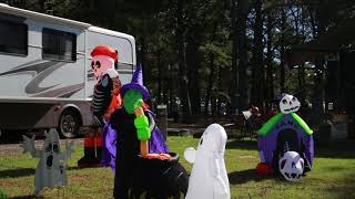 Chincoteague Island KOA Halloween 2017 [upl. by Hausner]