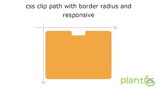 Css clip path with border radius using svg convert to pure css webdesign css html frontend clip [upl. by Llenyr966]