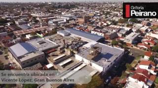 Grifería Peirano Nuestra planta desde el cielo [upl. by Airbas]