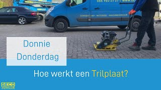 Hoe werkt een Trilplaat  Uitleg over Trilplaat  GECO Verhuur [upl. by Rosse90]