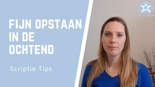 Scriptie Tips Hoe kan je fijn opstaan in de ochtend [upl. by Anerac]