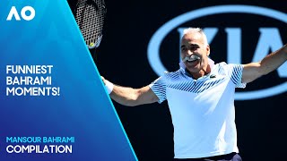 Mansour Bahramis Funniest Moments  Australian Open [upl. by Beetner]