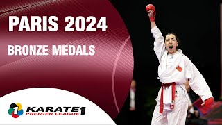 Karate1 PARIS  Bronze Medals  WORLD KARATE FEDERATION [upl. by Amalberga]