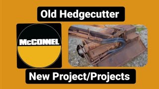 Old hedgecutter New ProjectProjects Mcconnel power arm 44  flail head for digger maybe 2nd thing [upl. by Tnayrb]