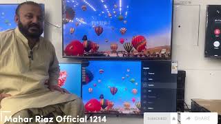 Multynet Led 43NX9 android tv smart tv FHD At mashallah electronics Hussain agahi Multan￼ 43inch [upl. by Sokul524]