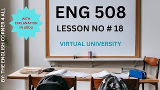 Eng 508 Lesson 18 History of Pragmatics in Urdu and Hindi Virtual University [upl. by Enywad]