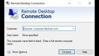 How to use remote desktop connection in windows 10 [upl. by Karlyn43]