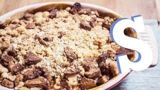 Toffee Apple Crumble Recipe  SORTED [upl. by Queena926]