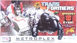 Video Review of the Transformers Generations METROPLEX [upl. by Ethelred]