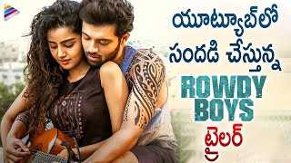 Rowdy Boys Movie Trailer Trending on YouTube  Ashish  Anupama  DSP  Harsha Konuganti  Dil Raju [upl. by Phia]