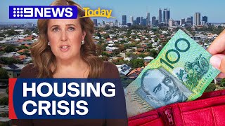 Housing affordability in Australia is officially the worst on record  9 News Australia [upl. by Herson]