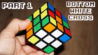 How to Solve a Rubiks Cube  Part 1  White Cross Easiest Method [upl. by Aiken45]