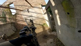 Airsoft  GBBR Gameplay  MWS [upl. by Linsk]