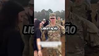 A Reação do Soldado ao ver sua Irmã Gêmea Novamente ❤️ curiosidades militar [upl. by Leuqcar462]