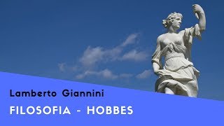 Filosofia Hobbes  Materialismo e meccanicismo [upl. by Llerruj]