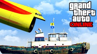 GTA 5 Online  Stunts Funny Moments amp Fails feat New DLC Vehicles [upl. by Guss857]