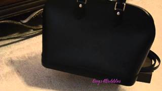 Louis Vuitton Alma Epi PM Overview [upl. by Seuqcaj984]