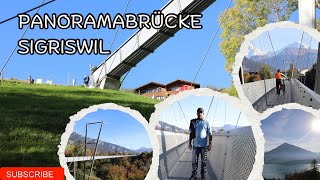 Panoramabrücke Sigriswil  180m and 340m long  Switzerland  youtube foryou travel switzerland [upl. by Meekar]