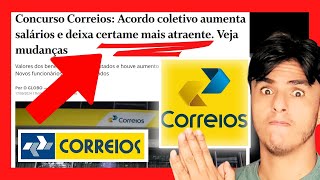 Correios fecha acordoreestruturação Absurda Salário final Médio até 14 Mil Concurso Correios [upl. by Clayton623]