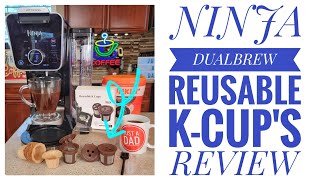 Ninja DualBrew Coffee Maker Reusable KCups Review by EMETE [upl. by Ymeon]