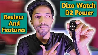 Dizo Watch D2 Power Smart Watch Review  Features  Best Bluetooth Calling Smart Watch In This Price [upl. by Sikleb]