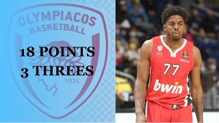 Shaquielle McKissic Highlights 18 Pts 3 threes vs Monaco 2425 Season [upl. by Gerardo]