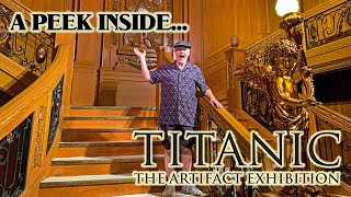 Titanic Artifact Exhibition Orlando  A Mustsee For History Buffs And Titanic Fanatics [upl. by Yemrej]