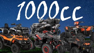 1000CC ATVs Best and Worst  Outlander Sportsman CFORCE Overland  Argo XRT  TACTIC [upl. by Elleinahc314]