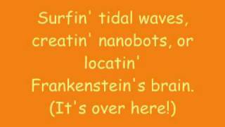 Phineas And Ferb  Theme Song Lyrics HQ [upl. by Sonnnie]