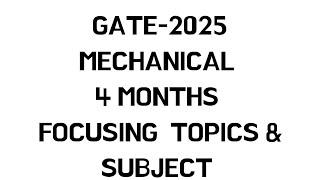 GATE 2025 Mechanical focusing concepts TamilGATE 2025GATE MECHANICAL GATE COACHING TRICHY [upl. by Terese]