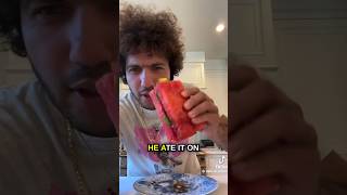 Trying Weird Food Combinations Benny Blanco Sandwich food tiktokfood shorts [upl. by Ilak]