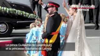 Mariage princier au Luxembourg [upl. by Halyhs]