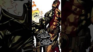 Deadpool laughs at the penance stare deadpool wolverine 😭ghostrider marvel ghostrider comics [upl. by Wilhide]