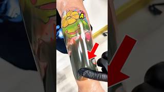 Beware of Tattoo Ink Bags 😳🖤 viralvideo tattoo tattoos [upl. by Grissom]