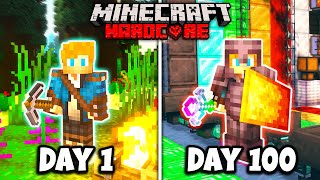 I Survived 100 Days in HARDCORE Modded Minecraft 1171 NEW [upl. by Nylyahs]