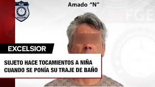 Sujeto hace tocamientos a niña cuando se ponía su traje de baño en fraccionamiento de Oaxtepec [upl. by Enniotna]