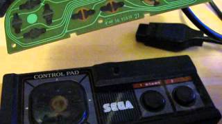 NES controller modded for use with Master System [upl. by Anniram]