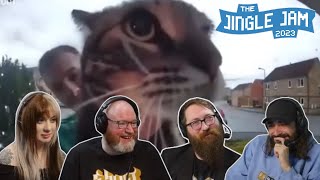 Simon Tom Harry and Gee watch Simons Important Videos 6 playlist  Yogscast Jingle Jam 2023 [upl. by Glimp712]