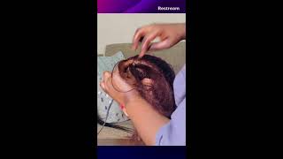 Cornrows Feed incornrows Beginners friendly cornrow [upl. by Connolly32]