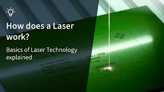 How does a Laser work Basics of Laser Technology explained [upl. by Assenar]