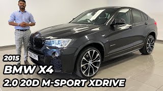 2015 BMW X4 20 20D M Sport xDrive [upl. by Edyak487]