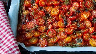 ¡¡EXQUISITOS Tomates CHERRYS confitados [upl. by Aborn]