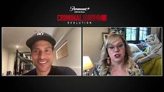 Criminal Minds Evolution Interviews  Adam Rodriguez amp Kirsten Vangness Part 1 [upl. by Lehman]