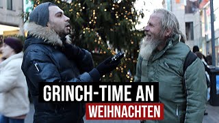 Den echten Grinch getroffen an Weihnachten  Street Comedy  Hasanov [upl. by Paza896]