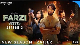 FARZI  Season 2  Trailer  Raj amp Dk  Shahid Kapoor  Vijay Setupathi  Monoj Bejpayee [upl. by Nahgaem]